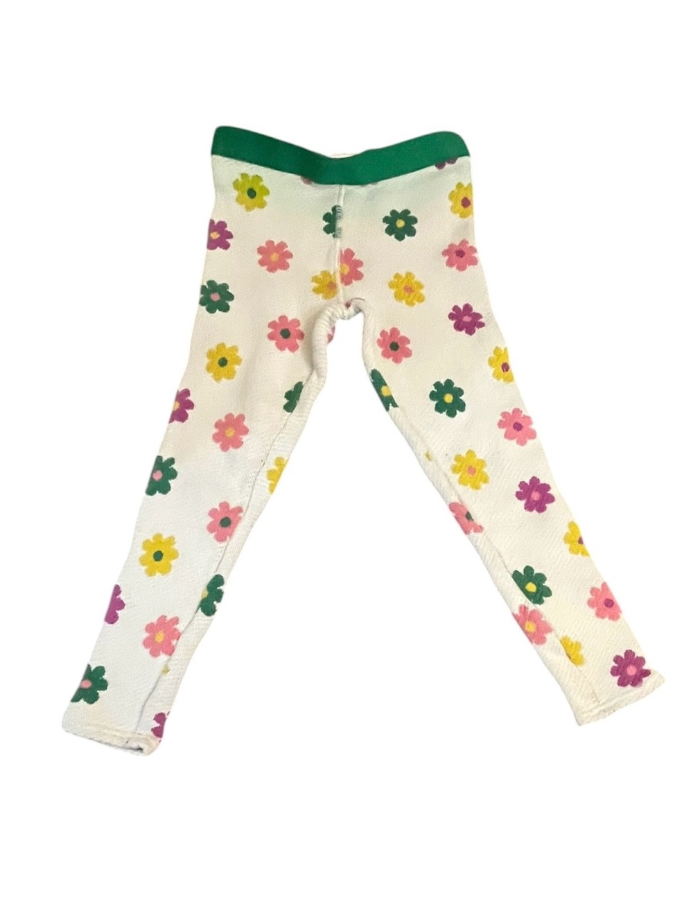 Tucker + Tate knit ribbed thermal floral leggings